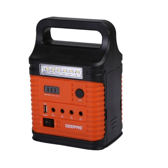Home Solar System 3W | Solar Home AC/DC System Kit, 500 MAH Rechargeable Battery - 3W Portable Panel