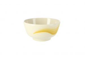 Royalford 45" Melamine Ware Super Rays Round Bowl - Melamine - Beige - RF8048