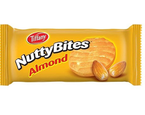 Tiffany Nutty Bites Almond, 8x72g