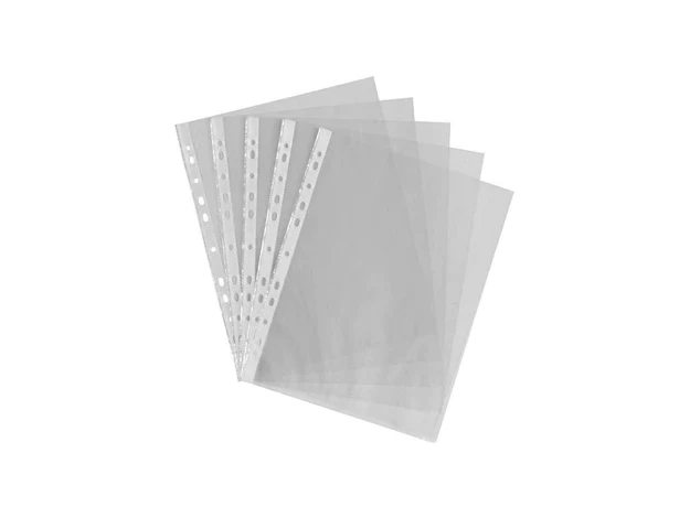 Atlas Clear Pocket A4, 11 Holes, 80 Microns, 100/box