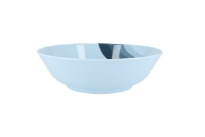 Royalford 85" Super Rays Serving Bowl - Melamine - Blue