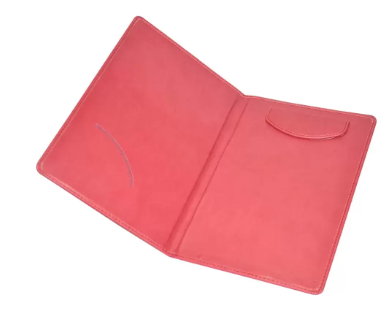 Executive Bill Folders Maroon Color, Italian PU Covers with Magnetic Flap, Round Corners, Gift Box, 155 x 230 mm - FSCL1101MR