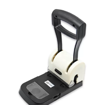 FIS 2 Hole Punch Heavy duty 100 Sheets Capacity, Black/White Color - FSPU9548BKWH