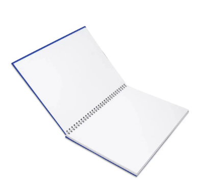 FIS Manuscript Book, Pack of 5, Size 9X7", 2 Quire, Plain with Spiral Binding - FSMN972QPLSB