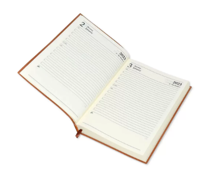 FIS Flexible Diary 2023 (English) A5, Cream - FSDI131E23CR