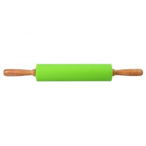 Royalford Rolling Pin With e Non Stick - Silicone - Green