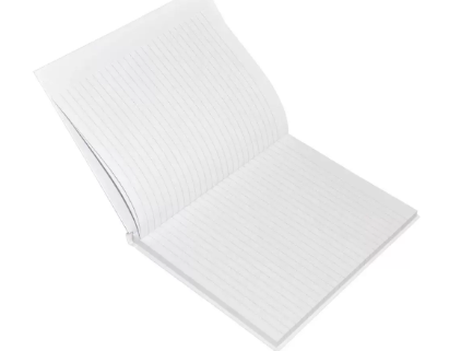 LIGHT Pack of 5 Hard Cover Notebook 100 Sheets, Size:9X7 Inches (22.86 X 20.32 CM) -LINB971001309