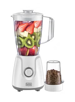 Blender with Grinder Mill, 1.5 L 400.0 W BX4030-B5 White,/Clear