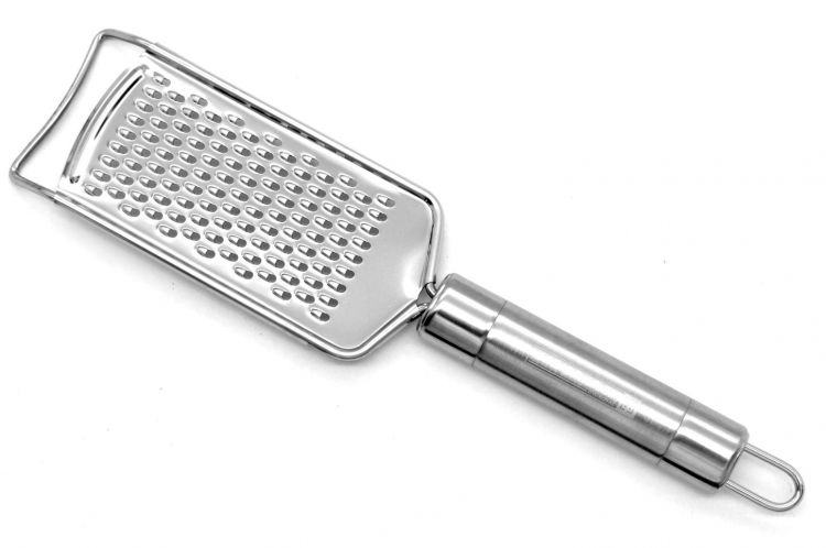 Royalford Grater With Tube Handle (255X55 Cm) - Stainless Steel - Silver