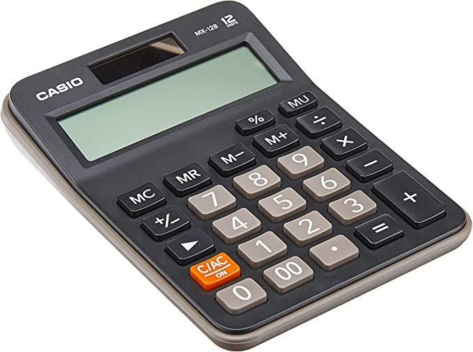 Casio MX-12B Value Series Desk Top/Compact Type Calculator