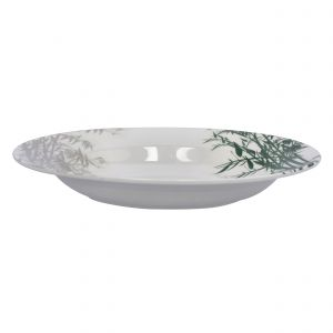 Royalford M/W 8"Soup Plate 1X36 - Melamine - White