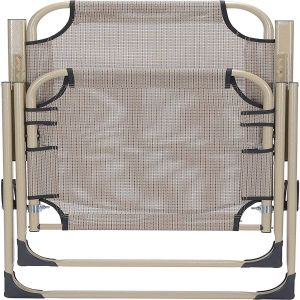 Royalford Camping Chair - Stainless Steel - Multicolour - RF10342