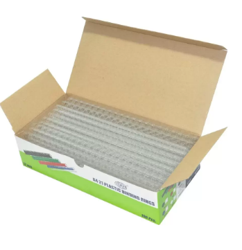 FIS Binding Rings (Plastic) - 12 mm, Box of 100 pieces (Clear Color)