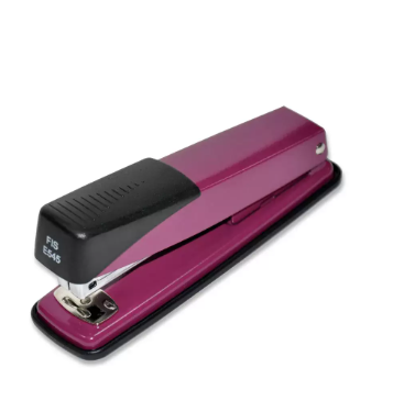 FIS Medium Stapler, (L)136 X (W)41 X (H)56 mm Size, Metal Body, Purple Colour - FSSFE545