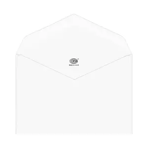 FIS Pack of 25 Executive Laid Paper Envelopes, 100 GSM, Size 145 X 200mm, Glued, Color Moon Beam White