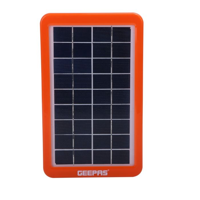 Home Solar System 3W | Solar Home AC/DC System Kit, 500 MAH Rechargeable Battery - 3W Portable Panel