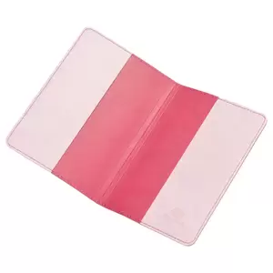 FIS Italian PU Passport Cover With Gift Box, Pink Color, 10 x 13.5 cm Size - FSGN1601