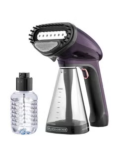 Portable Garment Steamer With Universal Bottle Adaptor 0.26 L 1500 W HST1500-B5 Dark Purple