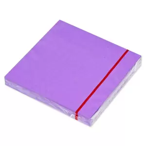 FISSticky Note Pad,, 3X3 inches, Pack of 12, Fluorescent Purple 100 Sheets -FSPO33FPUN