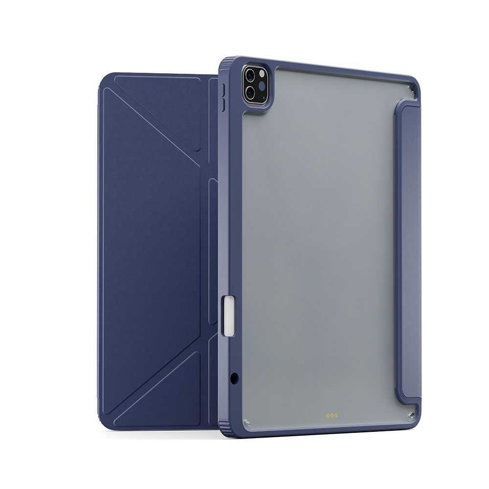 Levelo Conver Clear Back Hybrid Case for iPAD Pro 11 - Blue