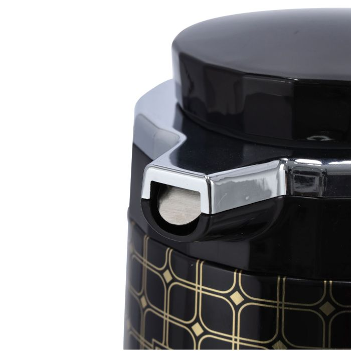 Double Wall Vacuum Flask, 1.6L Thermos With Lid, RF10405 | Thermal Insulated Airpot | Keep Drinks Hot/ Cold | Asbestos-Free Pink Glass Inner | Portable & Leak Proof Thermal Flask