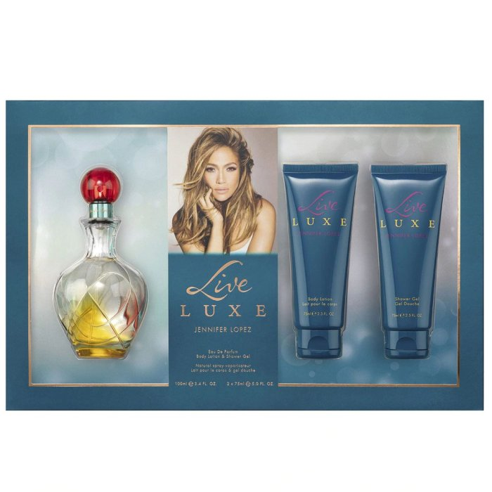 JENNIFER LOPEZ LIVE LUXE (W) SET EDP 100ML + BL 75ML + SG 75ML
