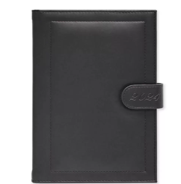 FIS Agenda Diary 2024 (English) Dark Brown - FSDI61024EDBR