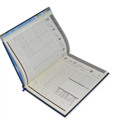 FIS Executive Diary 2023 Arabic/English/French (1-Week at a glance) Blue - FSDI35AEPN23BL