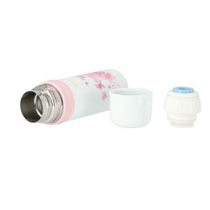 Royalford 350Ml Vacuum Bottle - Stainless Steel - Pink