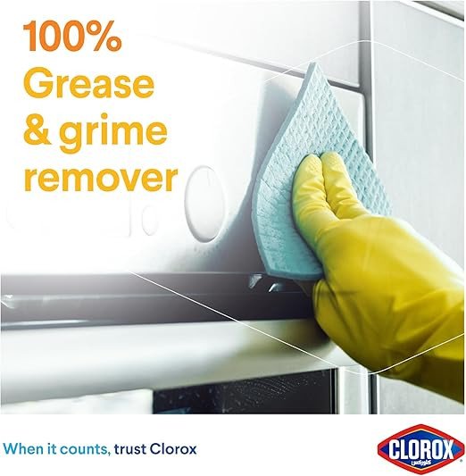Clorox Kitchen Spray Cleaner, 750ml, Bleach Free, Kills 99.9% of Germs, 100% Grease and Grime Remover