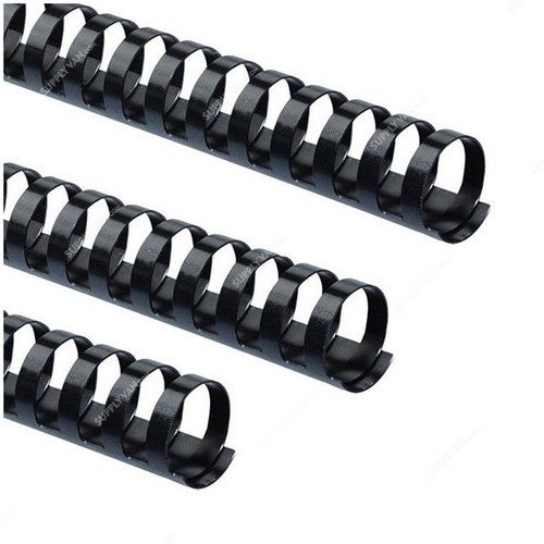 Partner 50-Piece Binding Combs 45Mm Black