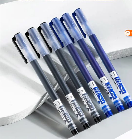 deli EG16-BL # Office Portable Multifunctional gel Pen Student Stationery # 0.5mm # Blue