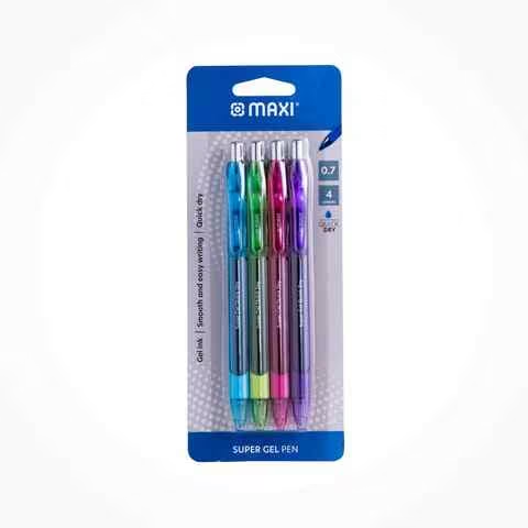 Maxi Super Gel Pen 0.7mm Multicolour 4