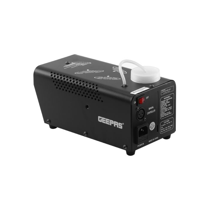 Geepas Fog Machine 400W - Smoke Machine With LED Lights Quick Warm Up Wired Control Ideal For Wedding, Stage Decoration, Halloween, Wedding Party, Disco, Dj Effect, Hotels