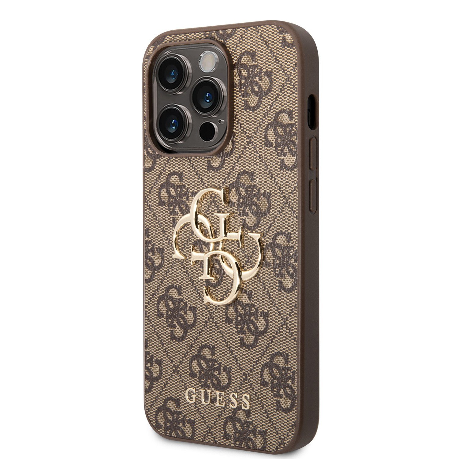 Guess PU 4G Big Metal Logo Hard Case for iPhone 14 Pro Max (6.7") -  Assorted colour