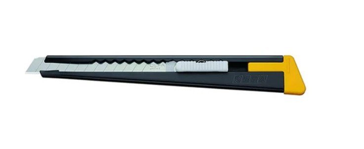 Olfa 180 Black Metal Handle Standard Cutter - 9mm