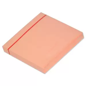 FISSticky Note Pad, 3X3 inches, Pack of 12, Fluorescent Pink 100 Sheets -FSPO33FPIN