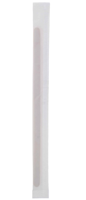 Disposable Individually Wrapped Wooden Coffee Stirrer