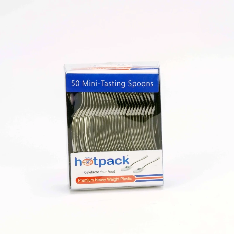 Mini-Tasting Silver Spoon 50 Pieces