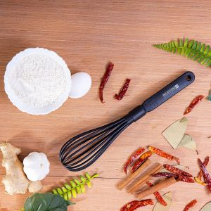 Royalford Balloon Whisk - Nylon - Black