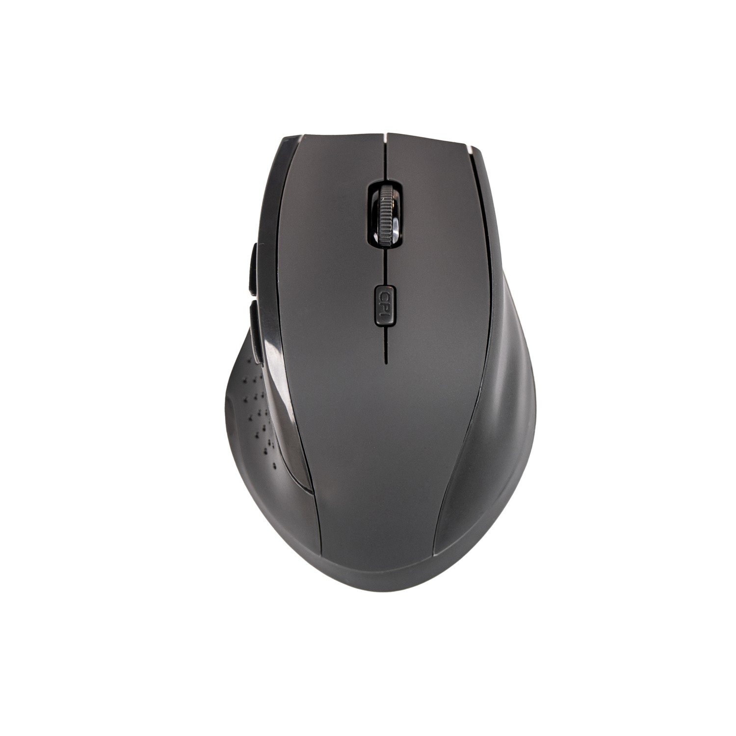 Powerology Ergonomic Wireless Mouse 2.4Ghz - Charcoal