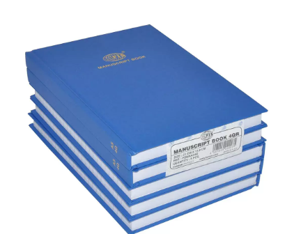 FIS 5 Piece Manuscript Notebook Set, 8mm Single Ruled A5 Size (5x192 Sheets) - FSMNA54Q