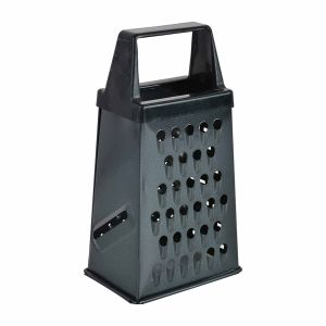 Prestige Mini Box Grater - Stainless Steel - Black