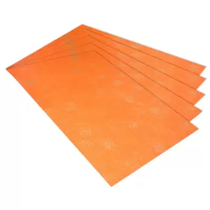 20-Piece FIS Gift Wrapping Paper 35gsm 50X70cm, Orange - FSGF12