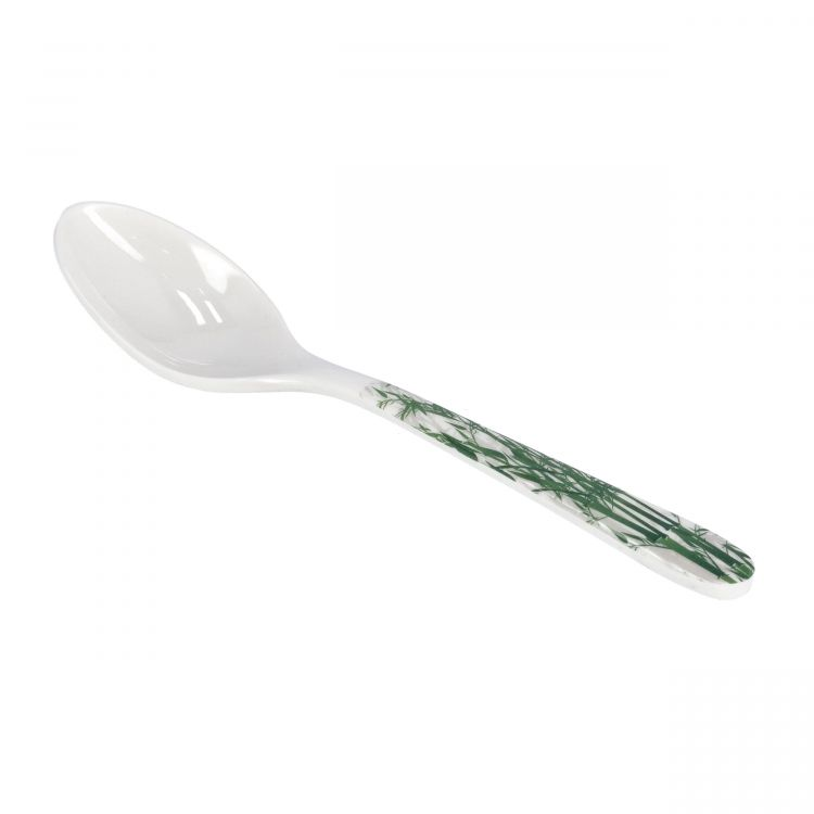 Royalford Melamine Serving Spoon - Melamine - White