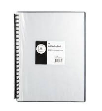 DELUXE DISPLAY BOOK REFILLABLE 20 POCKET A547