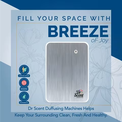 Dr Scent Smart Scent White - Diffuser Machine Grey 153 X 75 X 213Millimeter