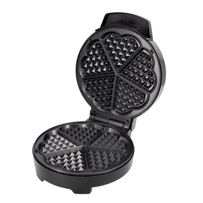 Heart Waffle Maker, Temperature Control, GWM36538 - Power On & Ready Indicator, Non-Stick Cooking Plate, Easy To Clean , 1000 Watts, S/S Decoration, Cool Touch Handle