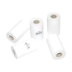 FIS Thermal Paper Roll, 30-Piece (57mm x 13m x 1/2 Inch) German Origin Material - FSFX57X13M