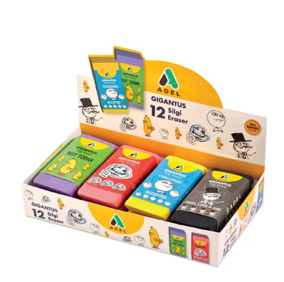 Adel Gigantus Eraser 2B 12 Pcs. - ALER2270000004